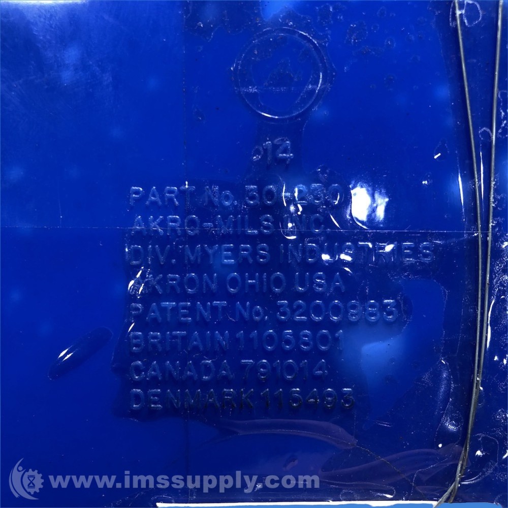 Akro Mils 30-230 Blue Storage Bin USIP