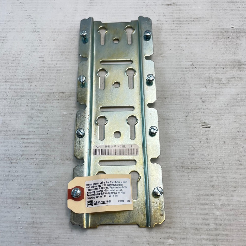CUTLER-HAMMER D26MC4 Relay Mounting Channel