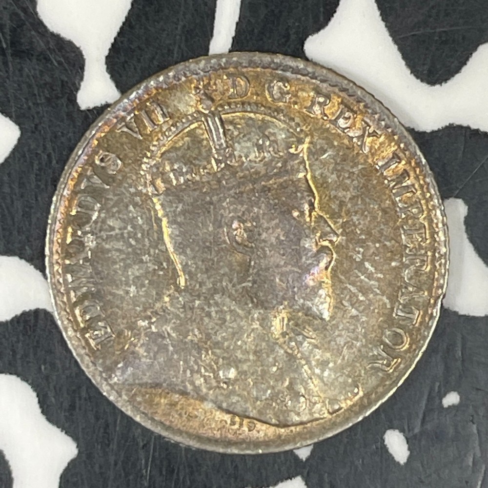 1907 Canada 5 Cents Lot#C8105 Silver! Nice!