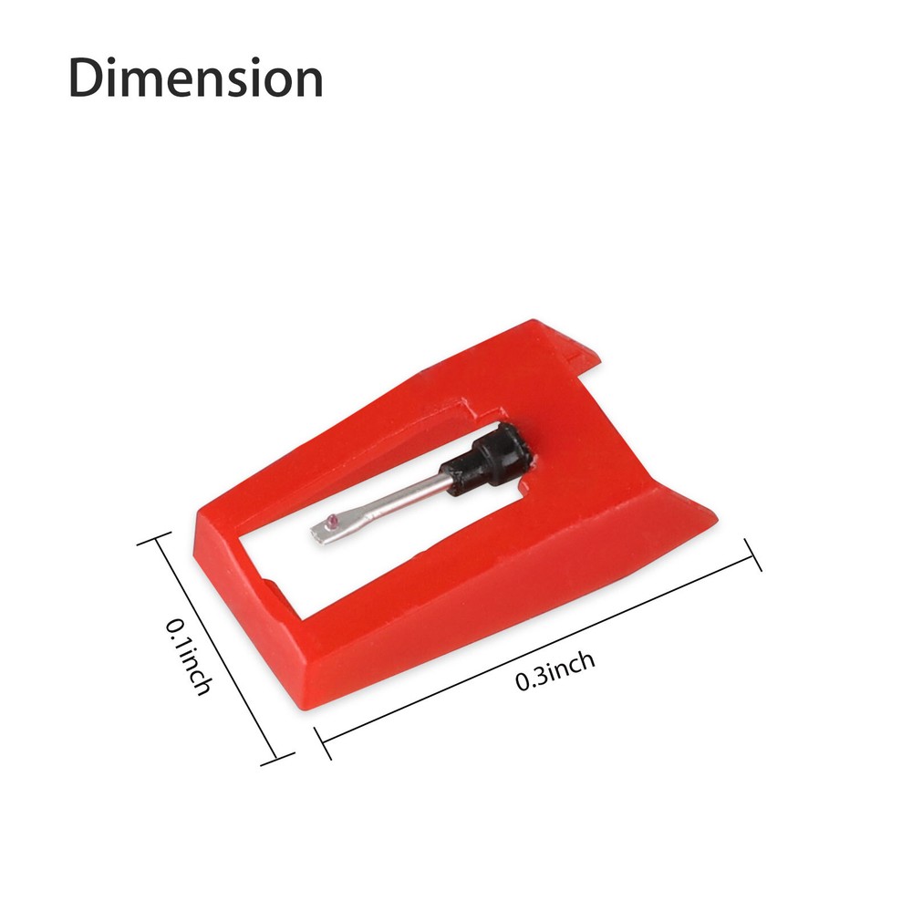 3Pcs Record Player Needle Turntable Stylus Replacement for Crosley Phonograph