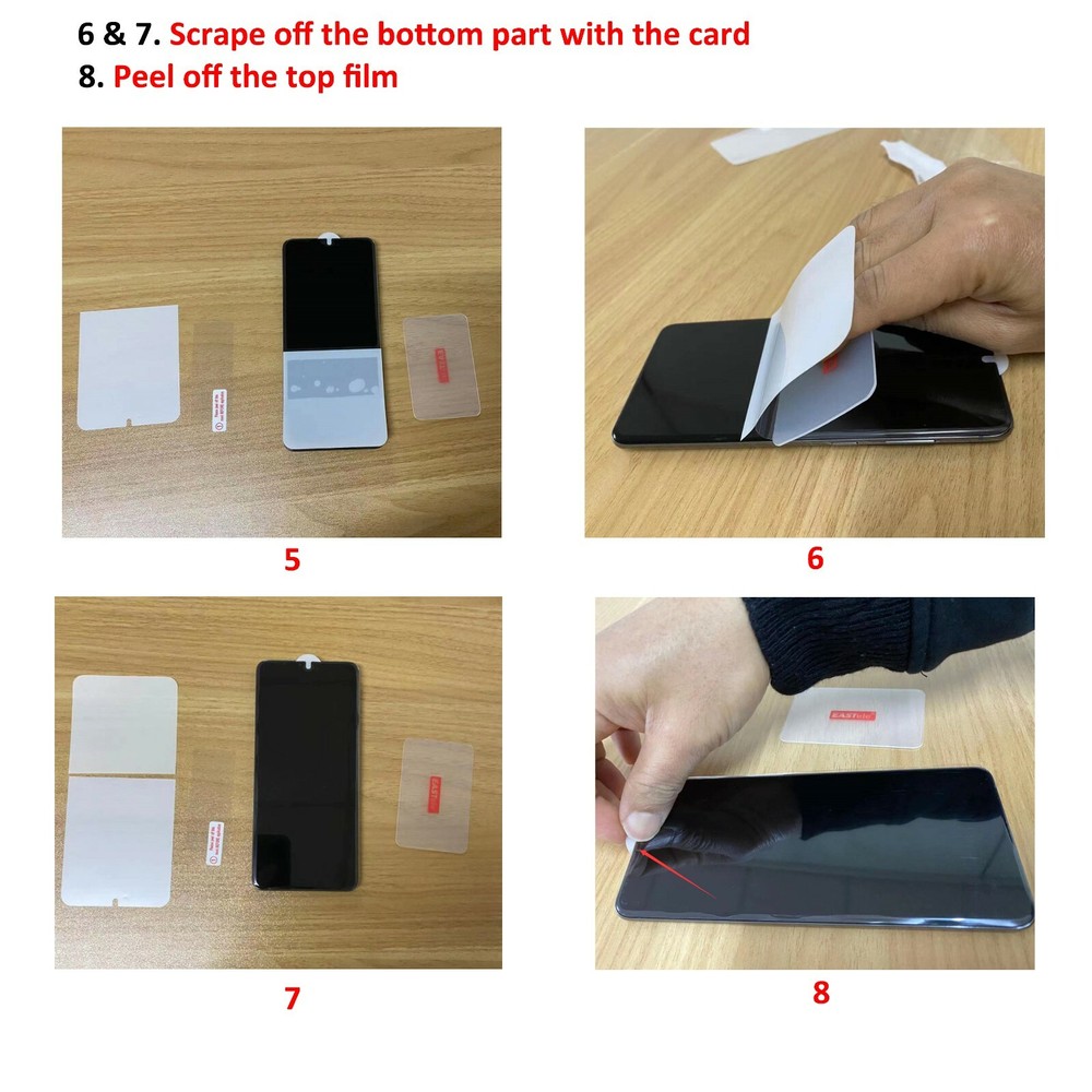 3-Pack HYDROGEL Screen Protector For Samsung Galaxy S23 S22 S21 S20 Note 10 20