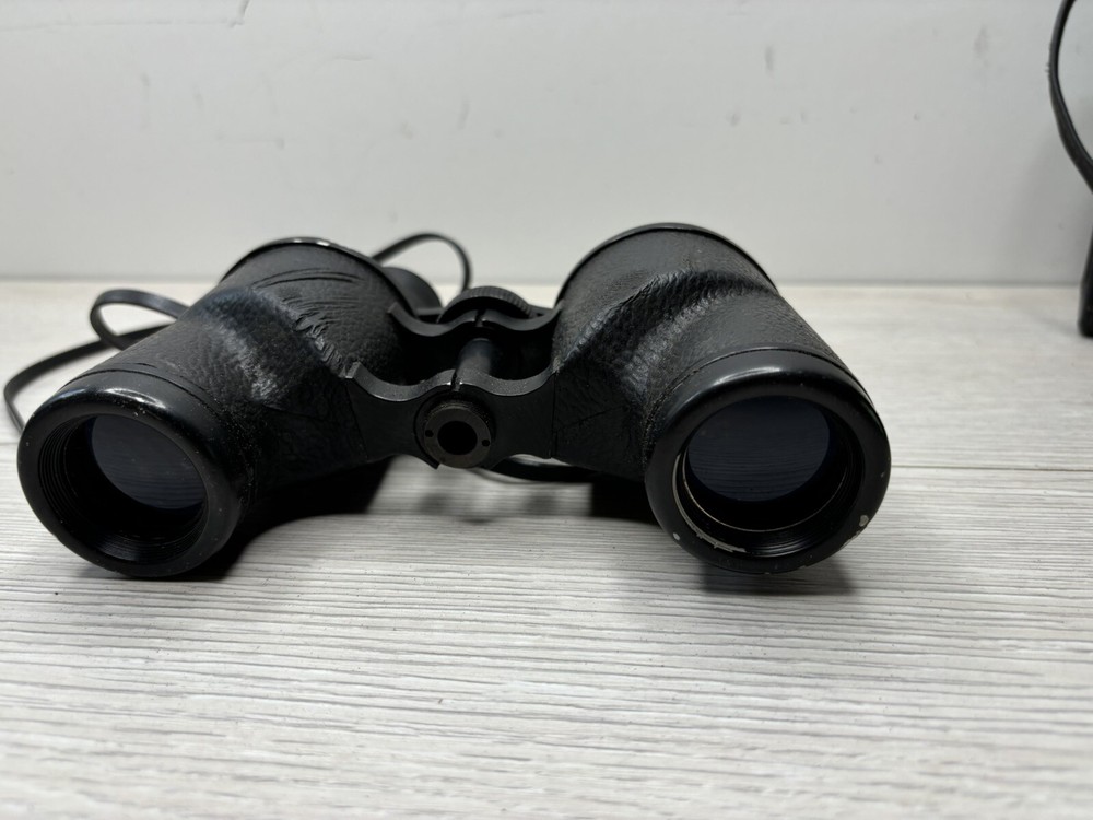 Minerva 6X30 Binoculars with Case Precision Optics Lightweight Vintage