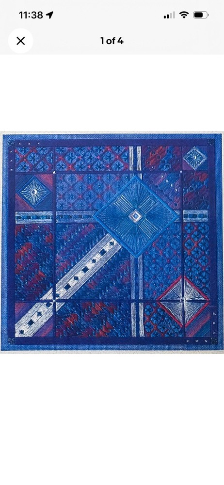 Laura J Perin Designs POLARIS Needlepoint Needlework Chart Pattern Kit  IC015