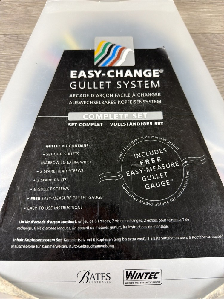 Easy Change Gullet System With Guide, Complete Set