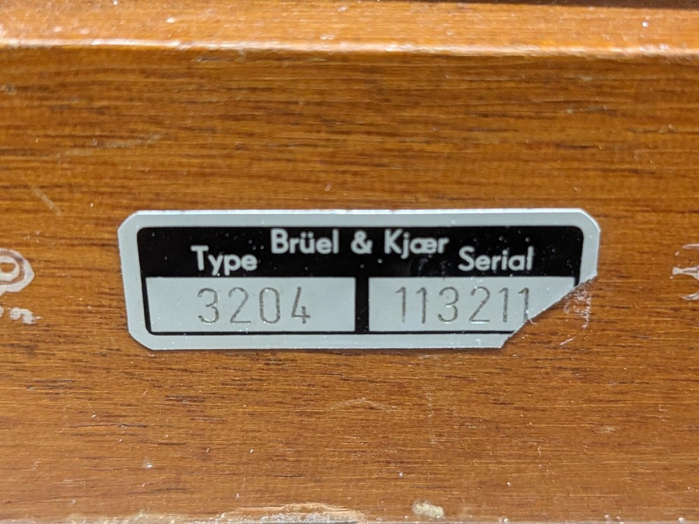 Bruel and Kjaer B&K 3204 Tapping Machine