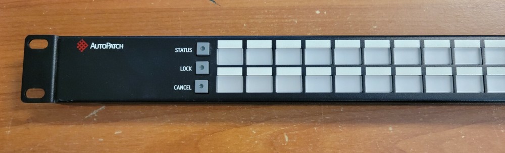 AutoPatch Remote Control Panel CP-32 900-237 32 Button - 1U