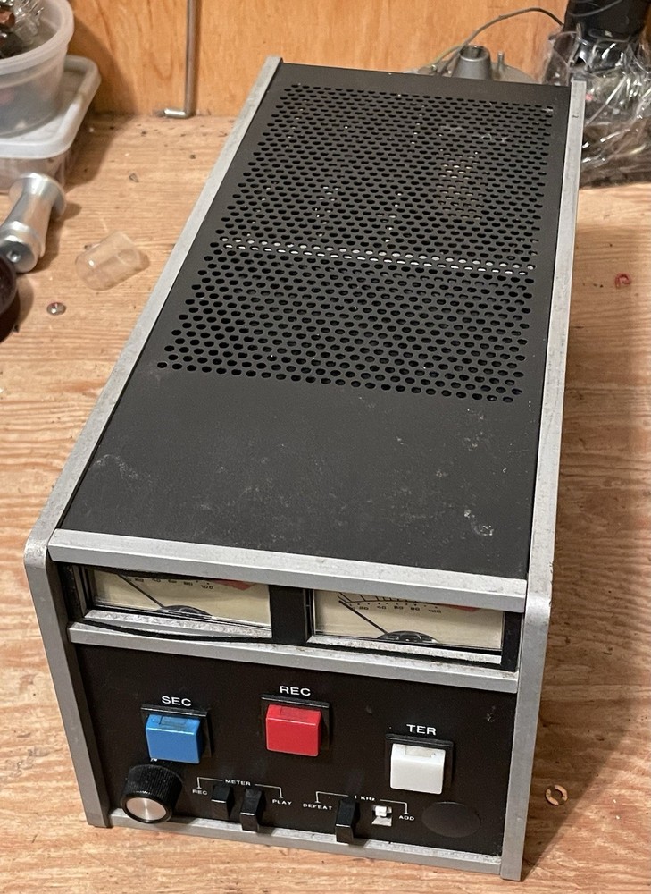 ITC Delta play mono cart machine record amp electronics deck 3M