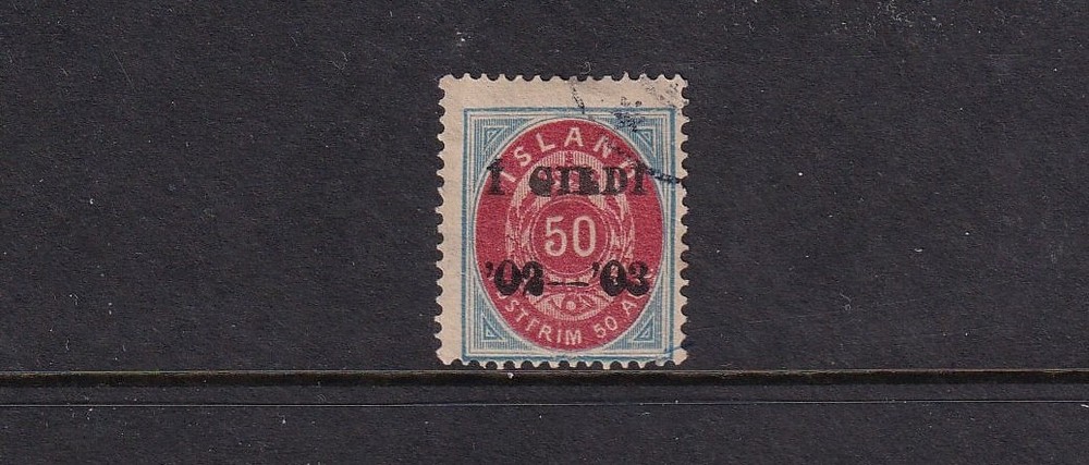 Iceland Used Stamp Sc#59