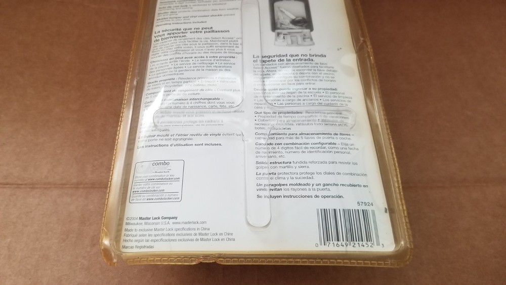 Master Lock 5401D Wall Mounted Access Key Storage , NOS