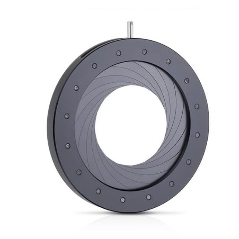 Adjustable 2-44mm Mechanical Iris Camera Microscope Optical Module Diaphragm