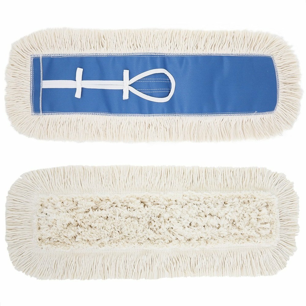 24'' Industrial Strength Cotton Dust Mop Head Refill Thick Tufted Replacement