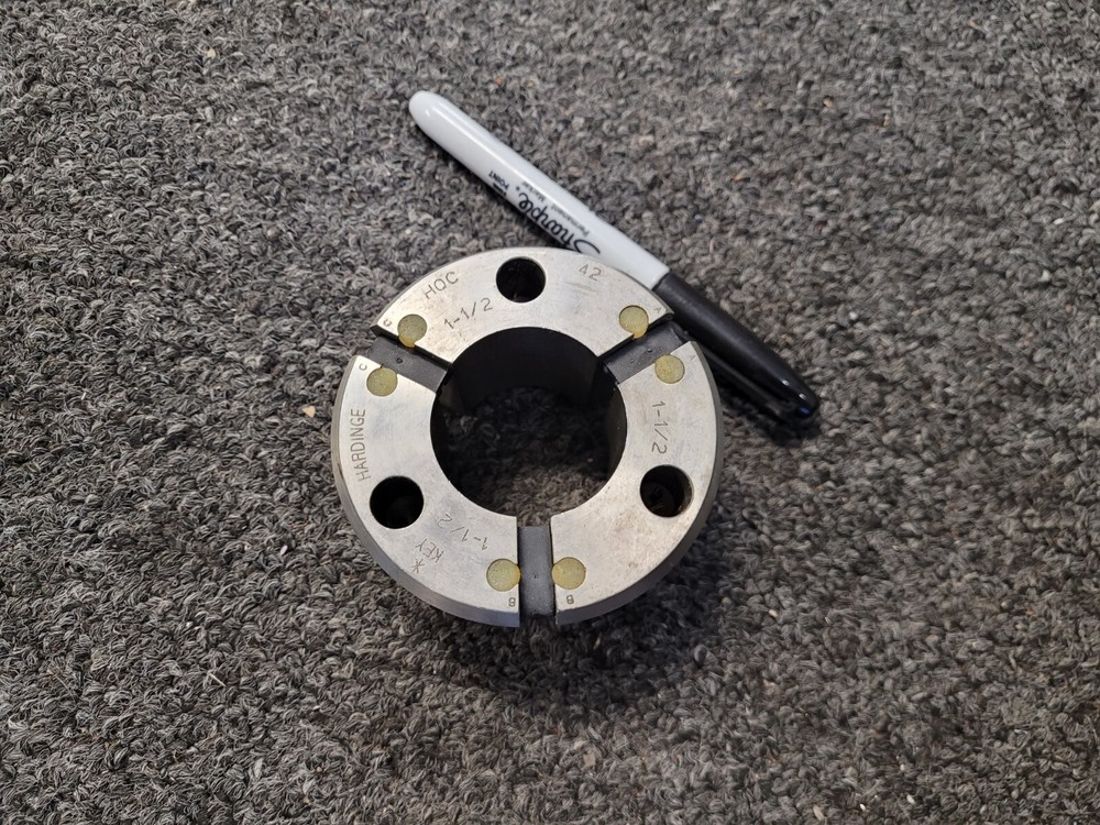 HARDINGE HQC 42 QUICK CHANGE COLLETS, VARIOUS SIZES, ROUND, SQUARE, HEX.