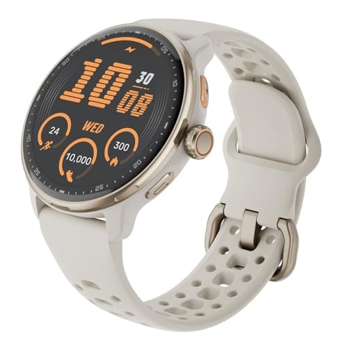 R3 GPS Smartwatch (White/Gold)
