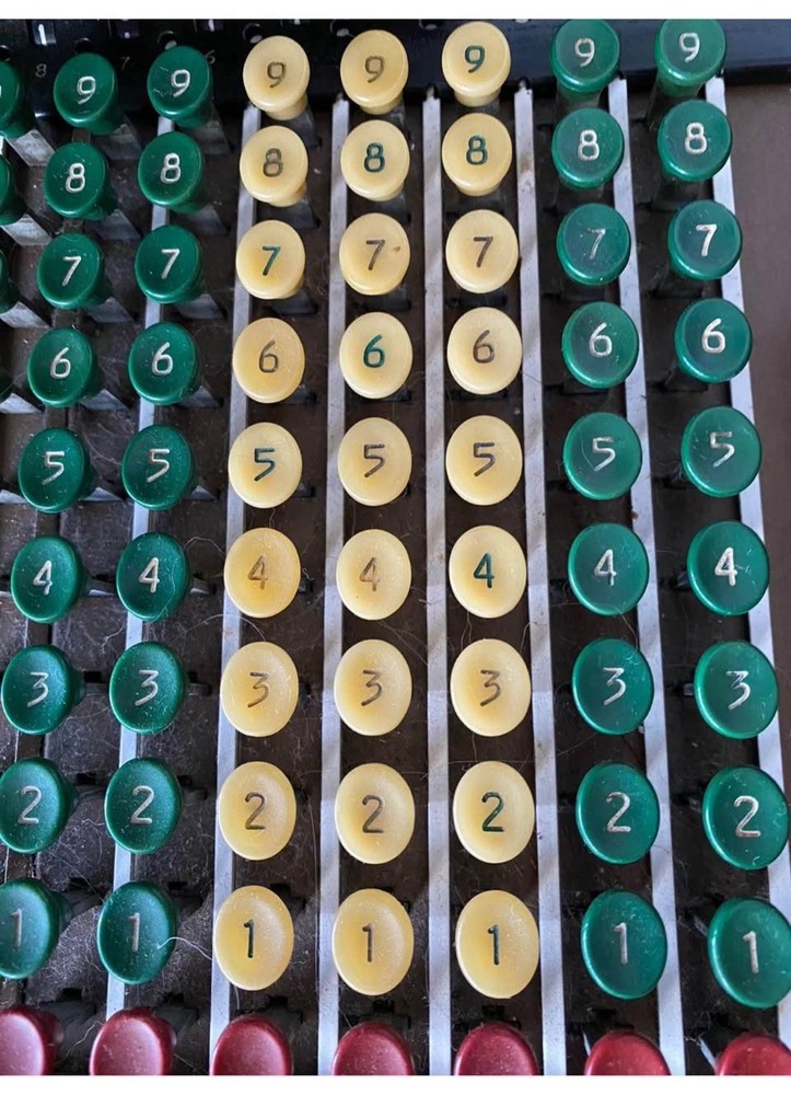 Vintage Marchant Adding Machine