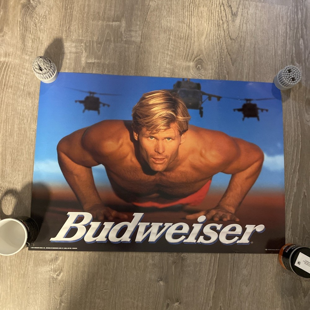 1997 Man Budweiser Ad Army