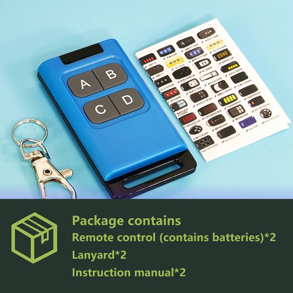 Copy Remote Control Duplicator Multi Frequency 300-915Mhz Multi Brand 433.92M...