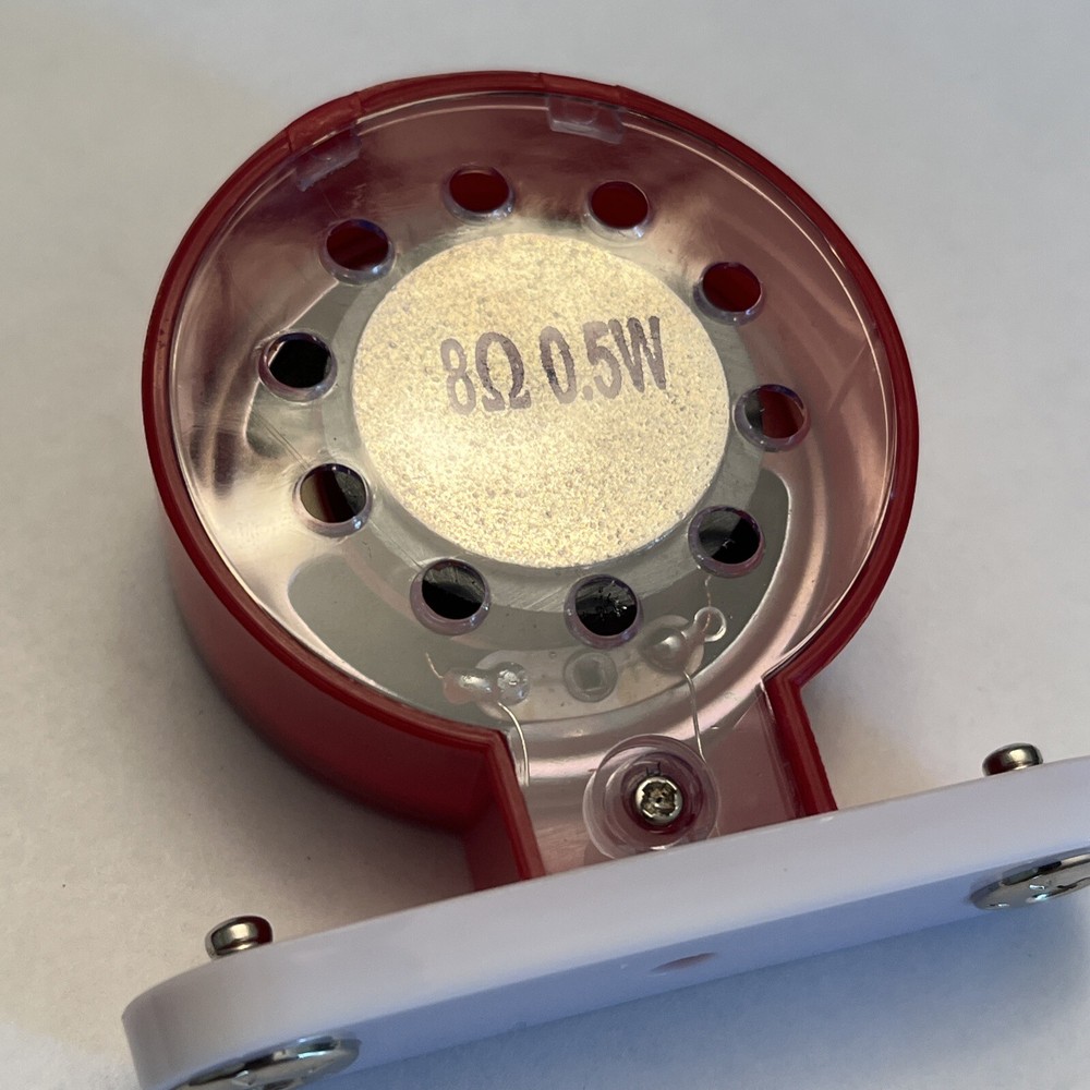 Elenco Snap Circuits Red Speaker Part SP Replacement Part Nice New