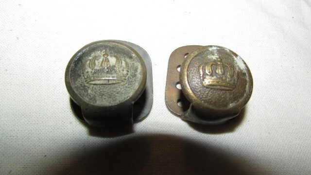 Pair WW1 German Belt Ramps