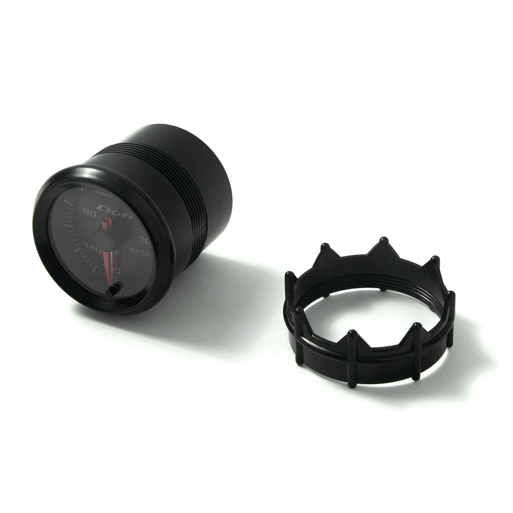 2" 52mm 7 Color Universal Car Pointer LED Water Temp Temperature Gauge Meter