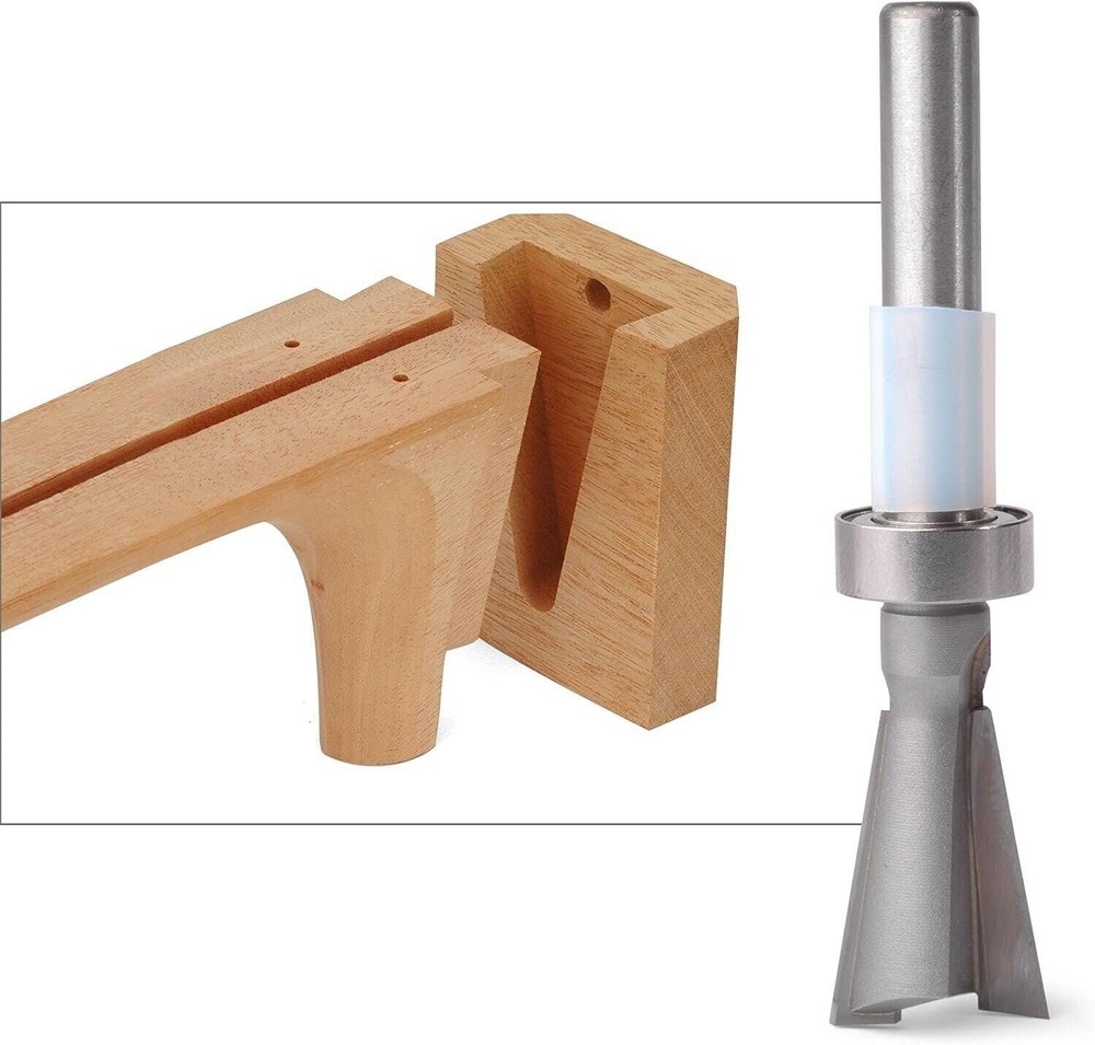 StewMac Neck Joint Router Bit for Cutting Dovetail Neck Joint
