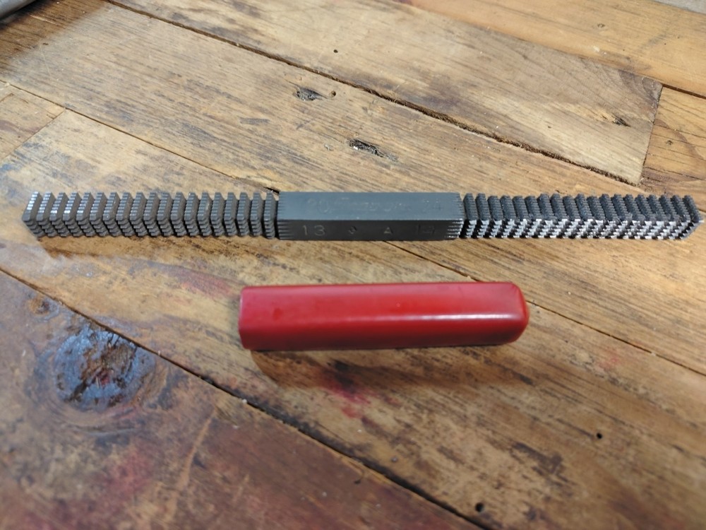 Snap-On TF1124B SAE Thread file VGC Thread Chaser