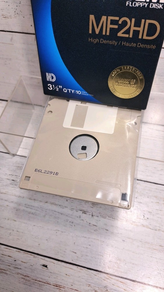 Fujifilm MF2HD Floppy Disk 3-1/2" 10 Pack