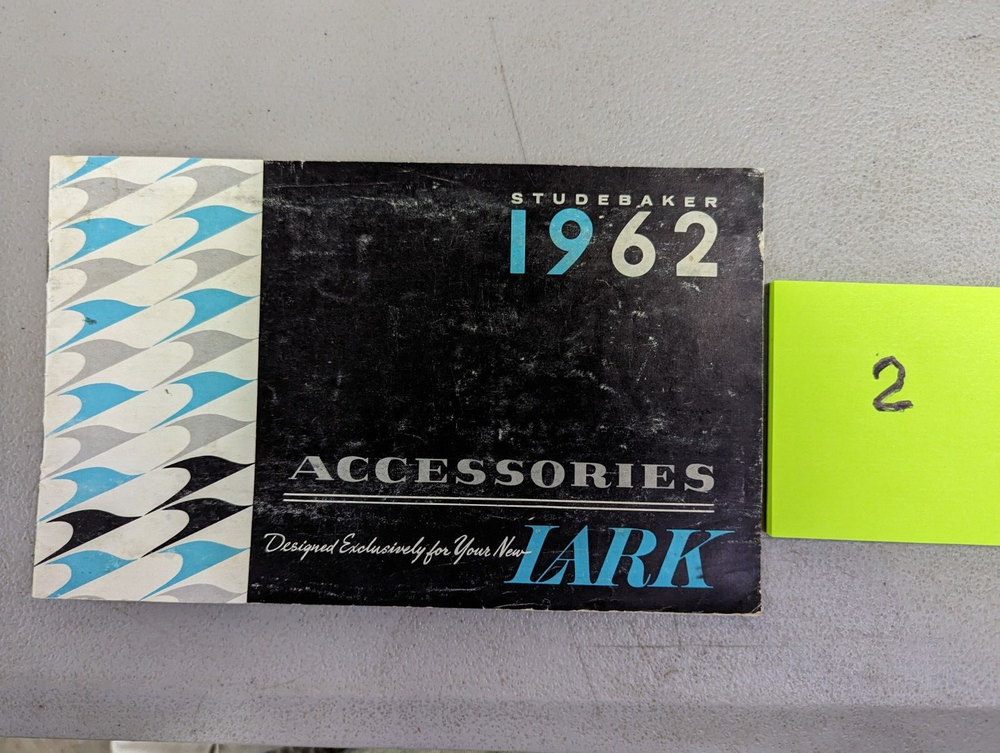 1962 Studebaker Accessory Guide
