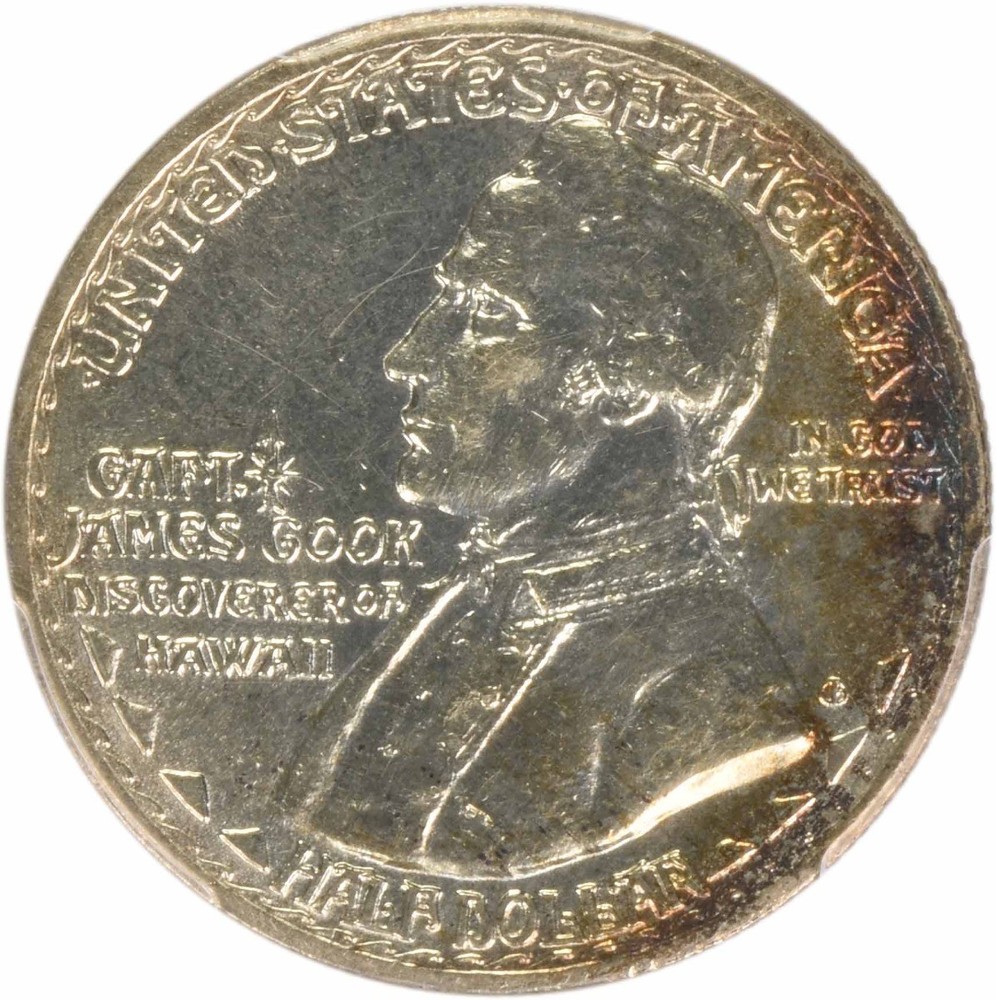Hawaii Commemorative Silver Half Dollar 1928 MS62 PCGS