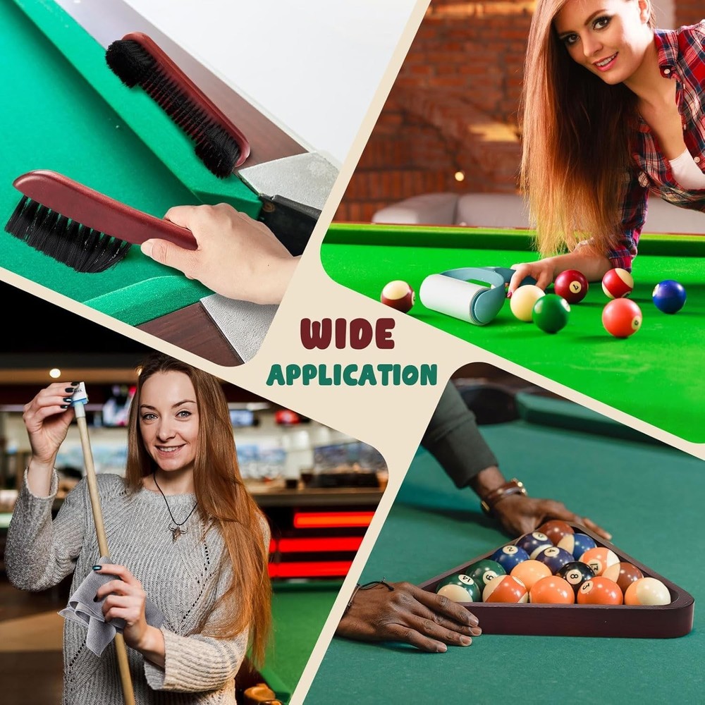 22-Piece Pool Table Cleaning & Accessory Set for Ultimate Performance