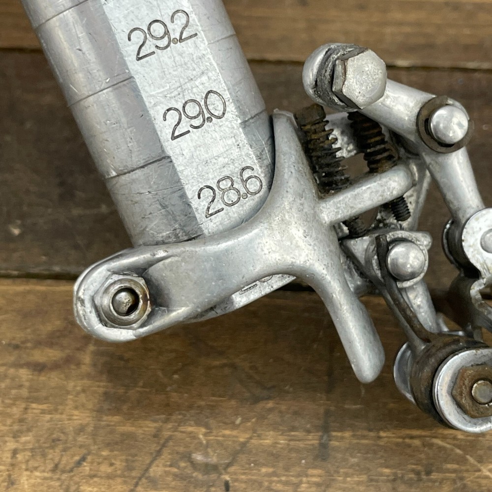 Vintage Campagnolo Record Front Derailleur Clamp On 28.6 Bottom Pull Campy C2