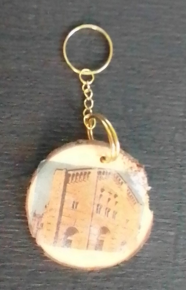 Cathedral of Pavia Keychain