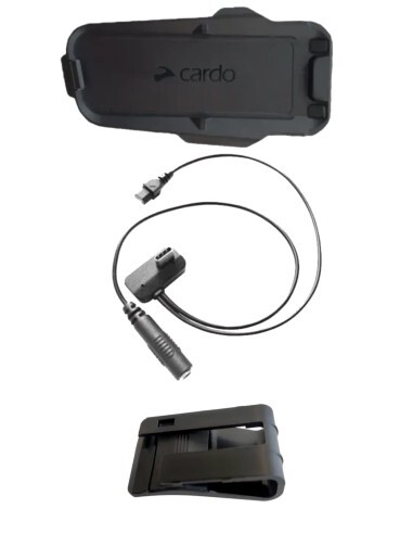 Cardo Packtalk Neo Custom complete control unit cradle with clip