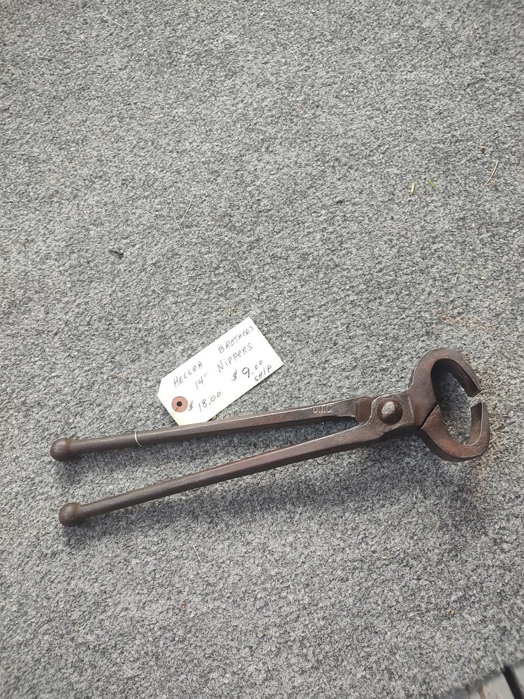 Heller Brothers 14" nippers vintage
