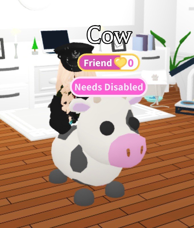 1 Adopt Me FR Cow
