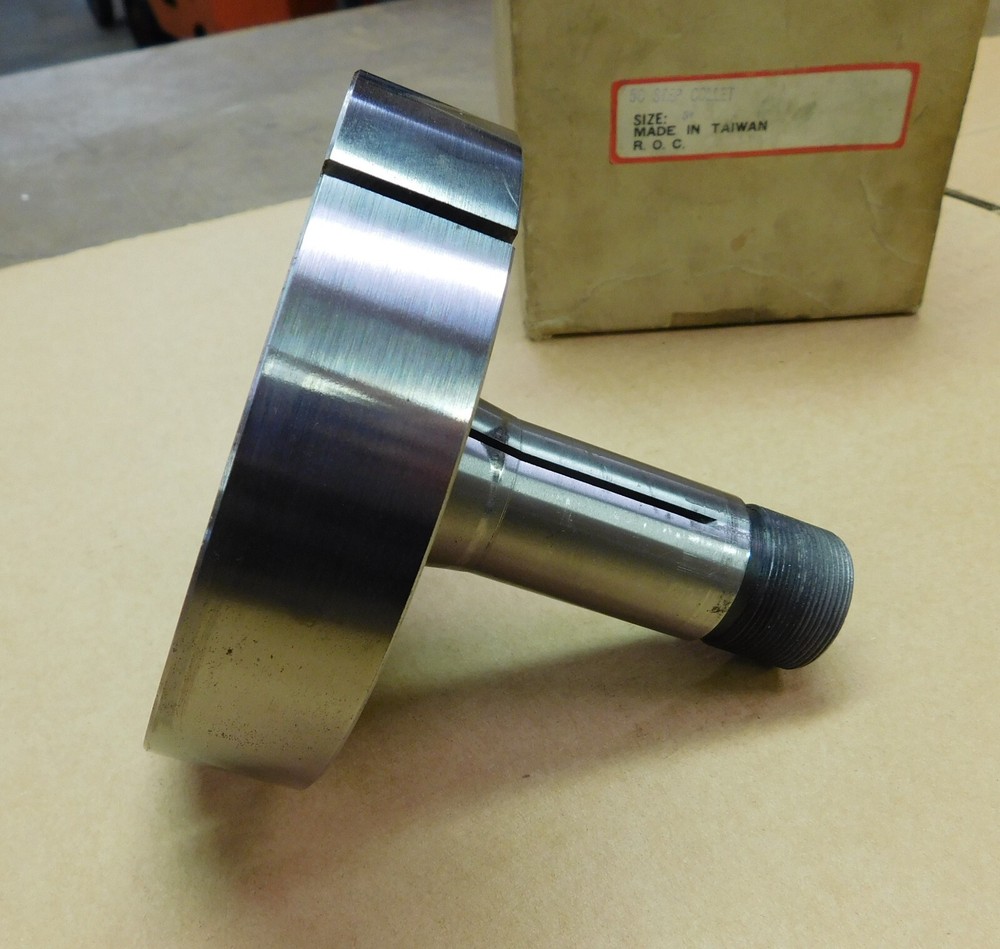 5C Step Collet 5", One-Piece 1" Thick Solid Stock
