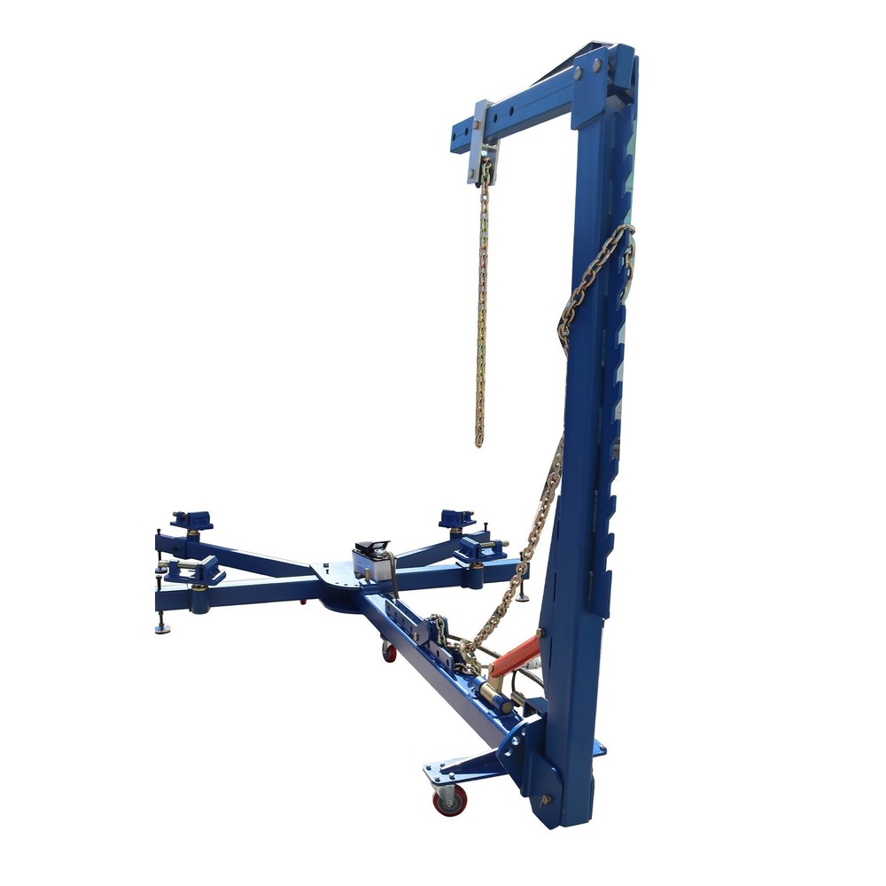 Auto Body Frame Puller Straightener Car Frame Machine 7716lbs Loading Capacity