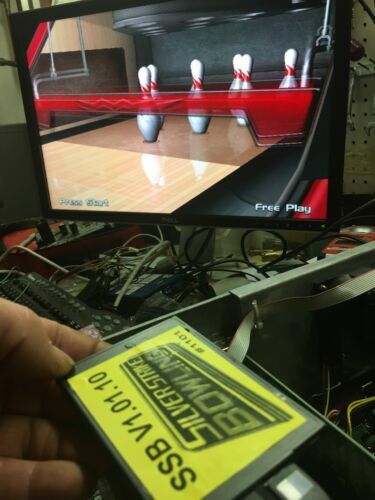 Silver Strike Bowling Replacement Solid State Hard Drive (SSD) Newest Software