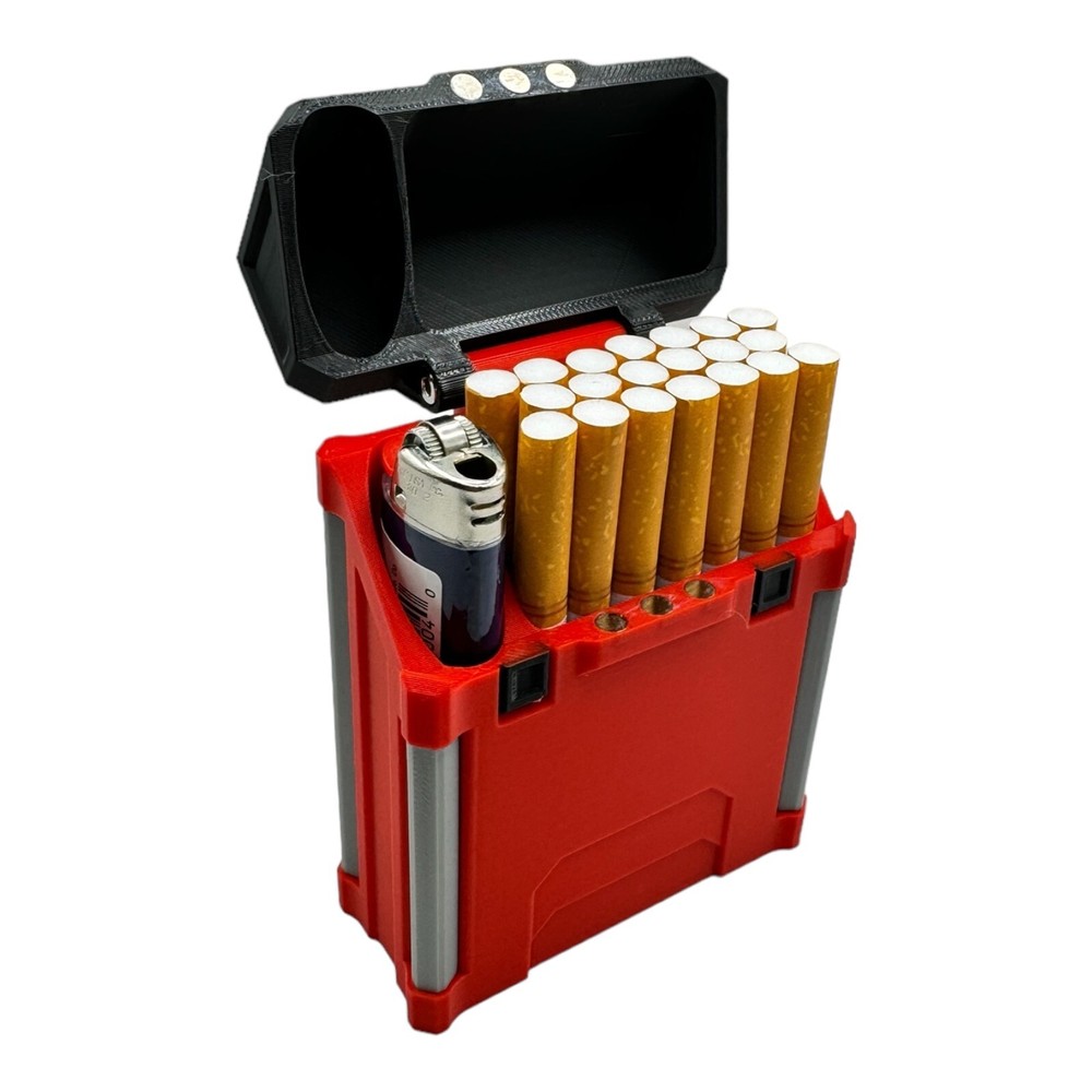 Milwaukee Packout Inspired Cigarette Case | The Original | 3D Printed Case
