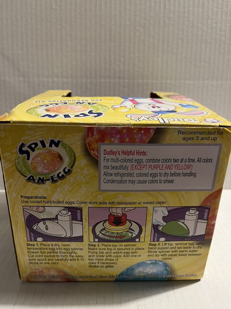 Dudley's Spin An Egg Easter Decorating Egg Spin-An-Egg (Spinner Only)
