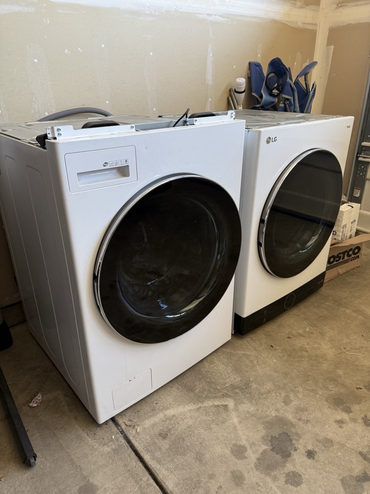 LG Front-Load Stackable Washer and Dryer Set