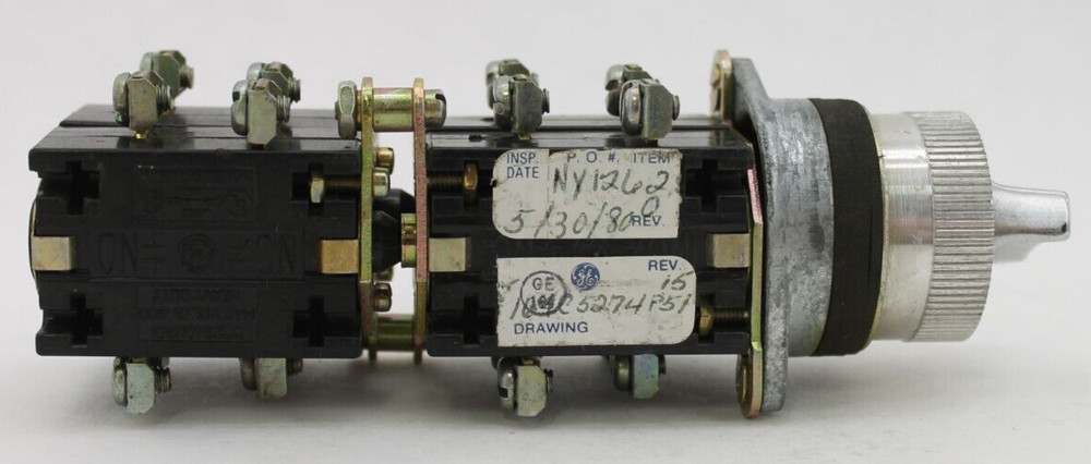 GE 164C5274P51 Selector Switch