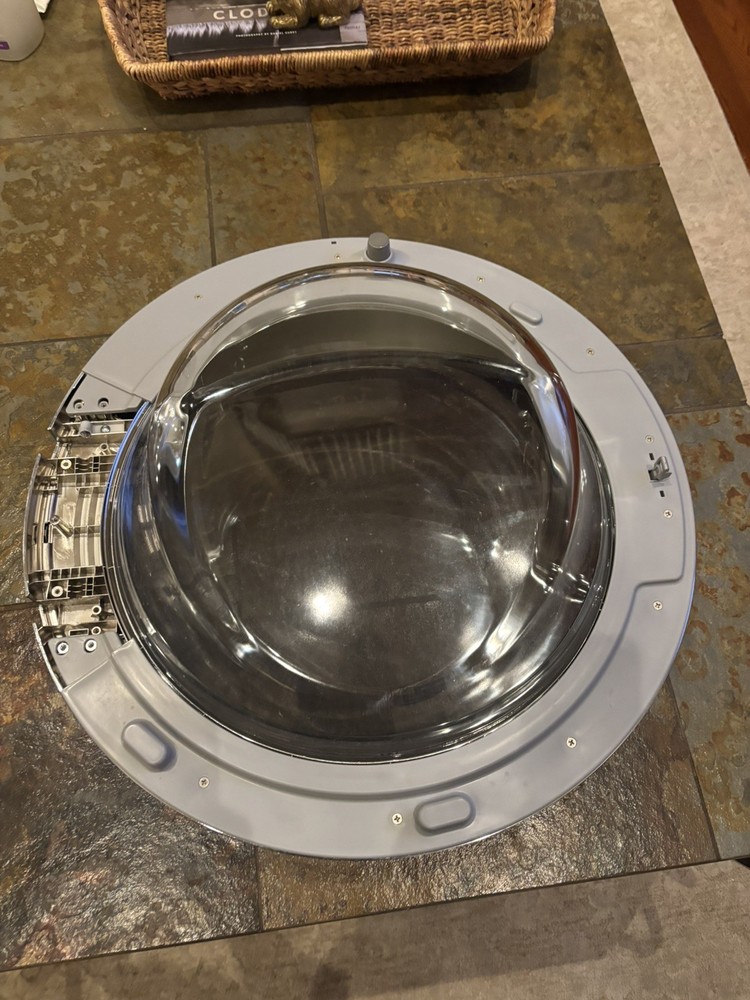 LG Front Loader Washer Glass Door & Frame Assembly