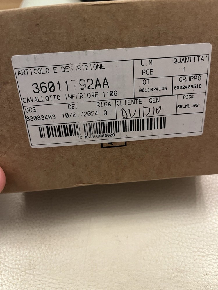 Genuine Ducati Holder Handle Lower - 36011792AA