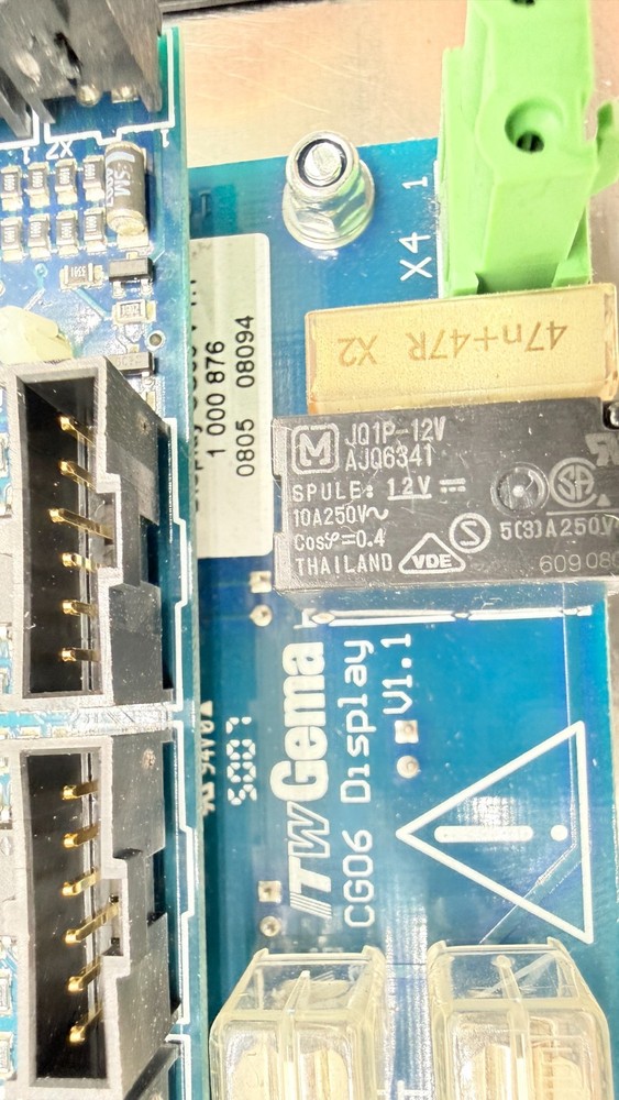 Gema Optistar CG06 / CT07 Front Panel Display + Logic Board v1.1 1000395
