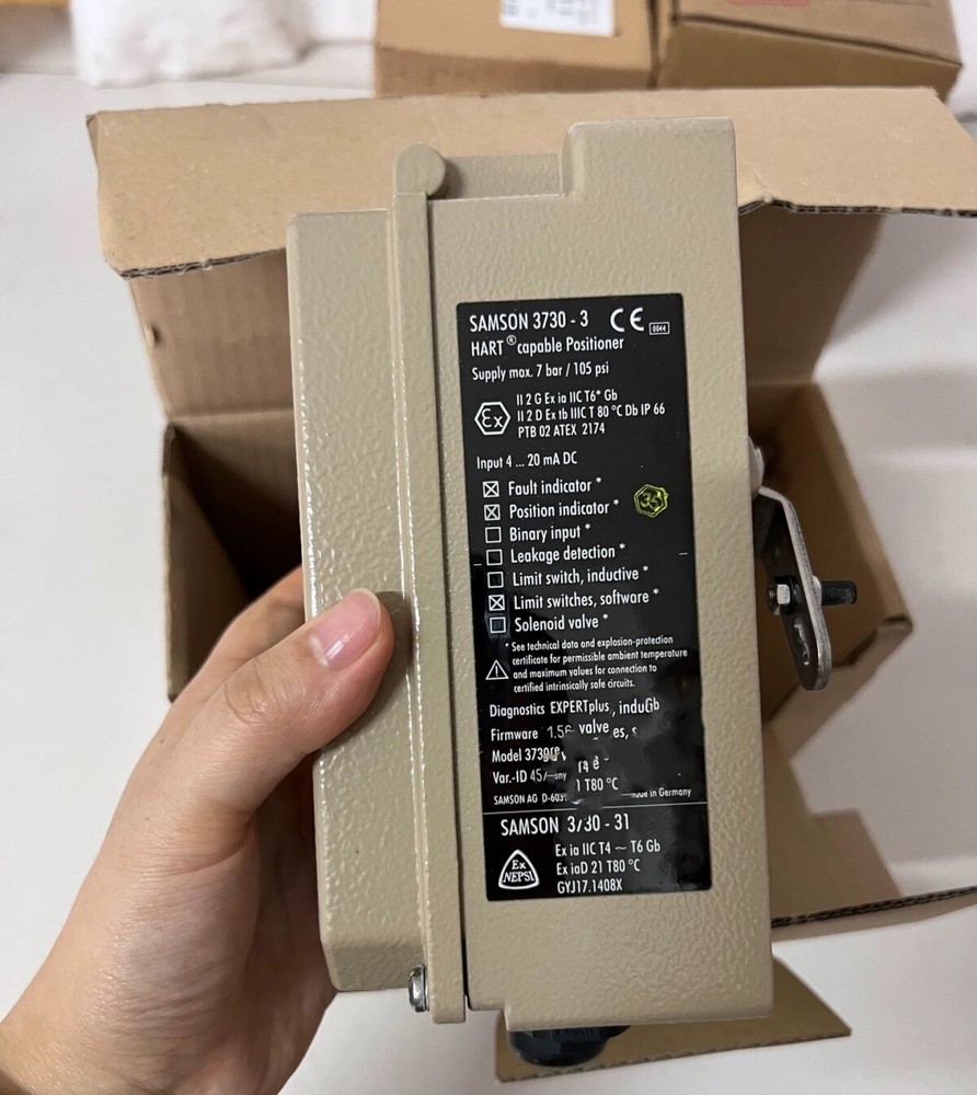 SAMSON 3730-3 Valve Positioner New