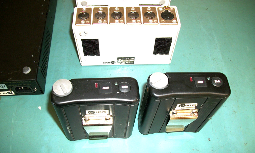 RTS TELECOM/ AUDIOCOM PS-2001L Dual Channel Intercom System. See List.