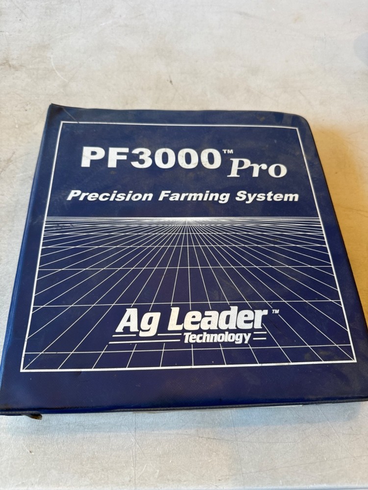 Ag Leader PF 3000 Pro Operator's Manual