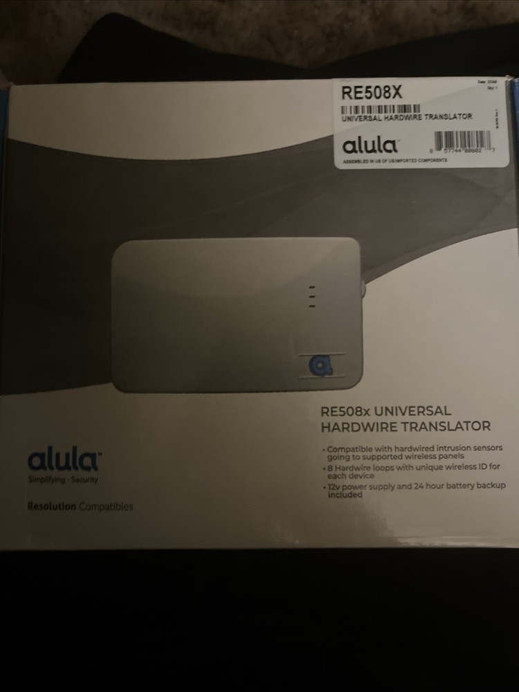 Alula RE508X Hardwire to Wireless Transmitter - White