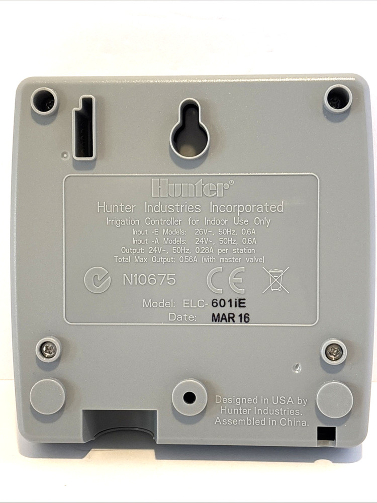 Hunter X-Core Residential Irrigation Controller ELC-601E Box Adapter Manual