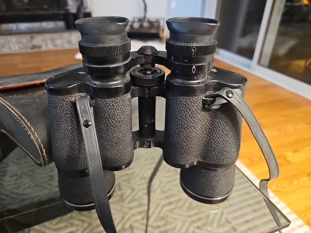 Vintage Traq Model 3003 7x50 Binoculars with Case